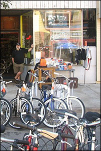Karl Bay City Cycles with Bikes